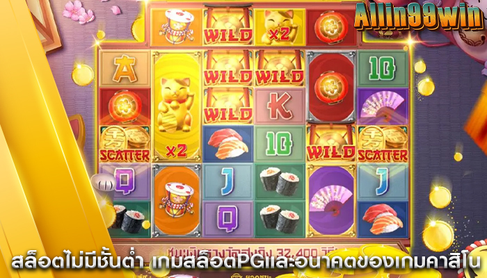 สล็อตไม่มีชั้นต่ำ เกมสล็อตPGและอนาคตของเกมคาสิโน