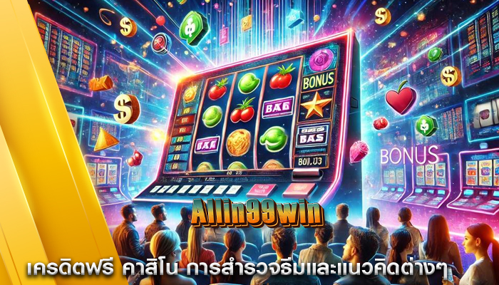เครดิตฟรี คาสิโน การสำรวจธีมและแนวคิดต่างๆ